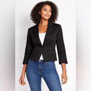 The Limited Black Lined Blazer